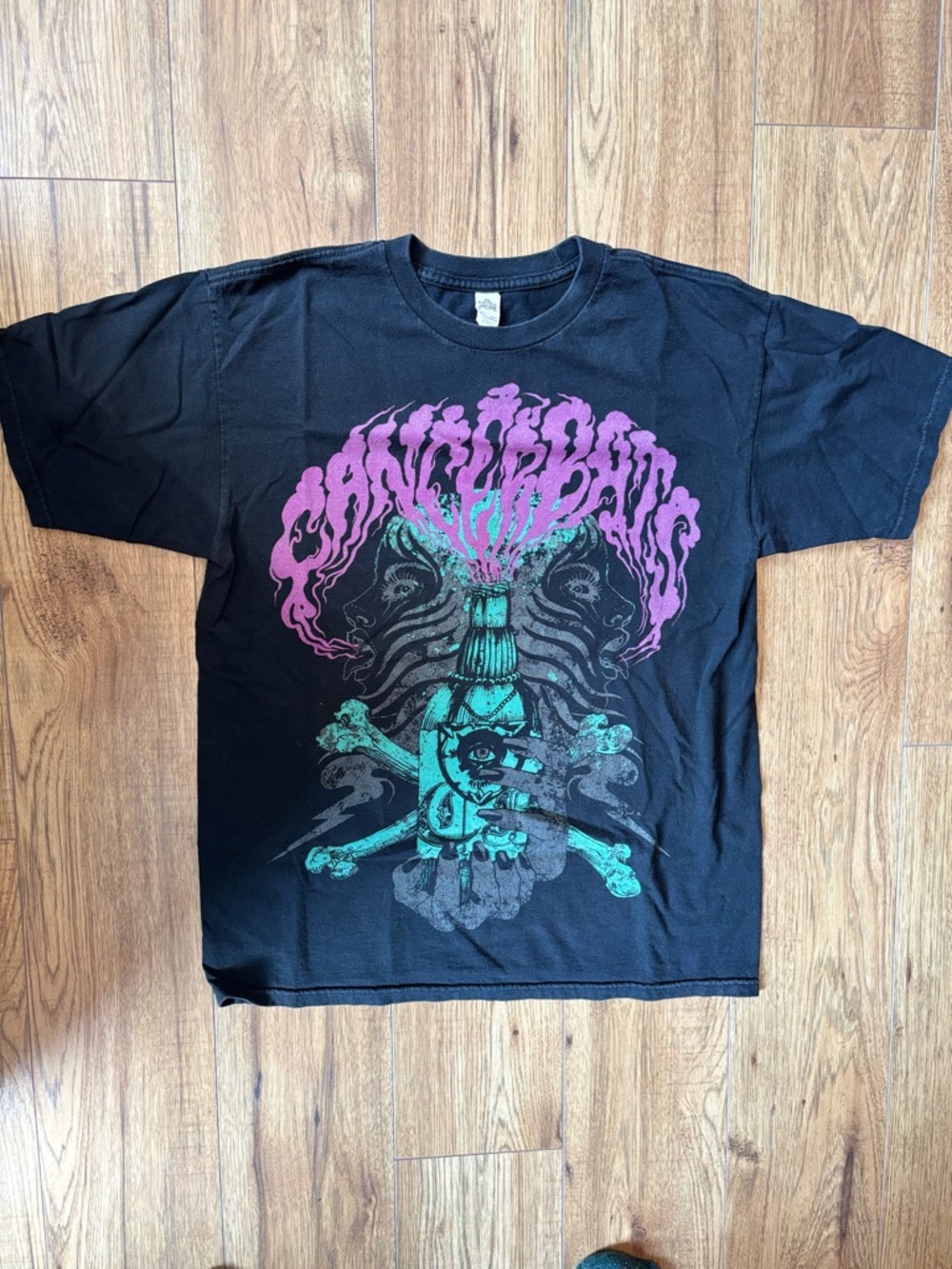 Vintage Cancer Bats Band Shirt (Mystic Booze Breath)